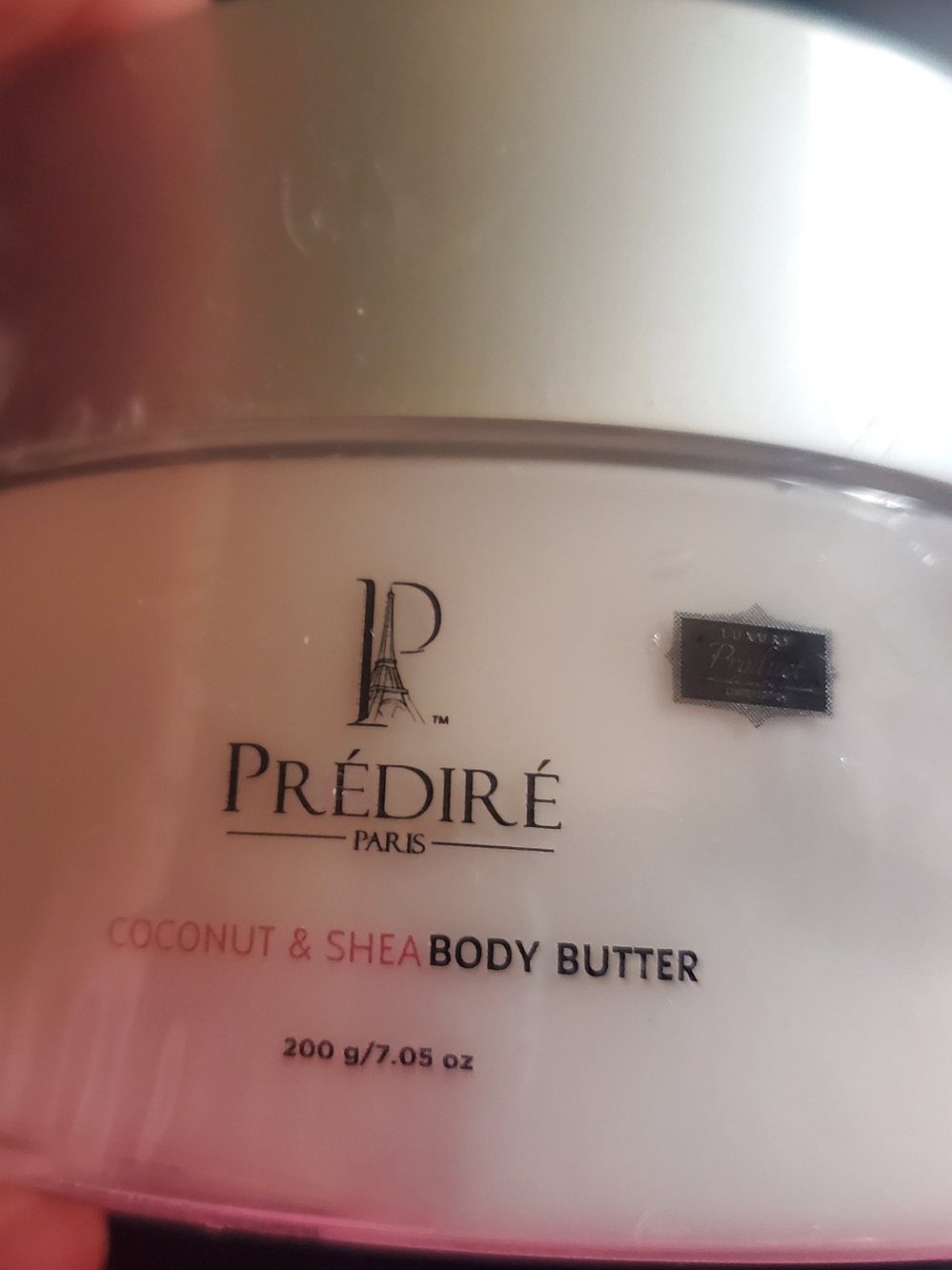 Prédiré Paris Coconut & Shea Body Butter - White